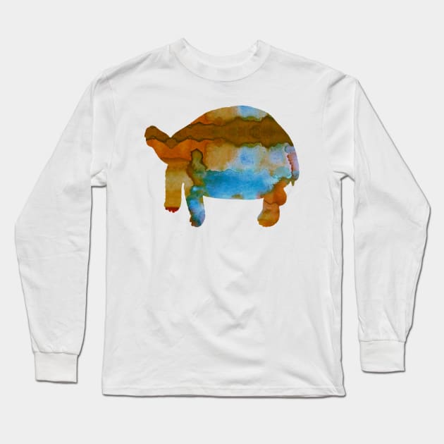 Tortoise Long Sleeve T-Shirt by BittenByErmines